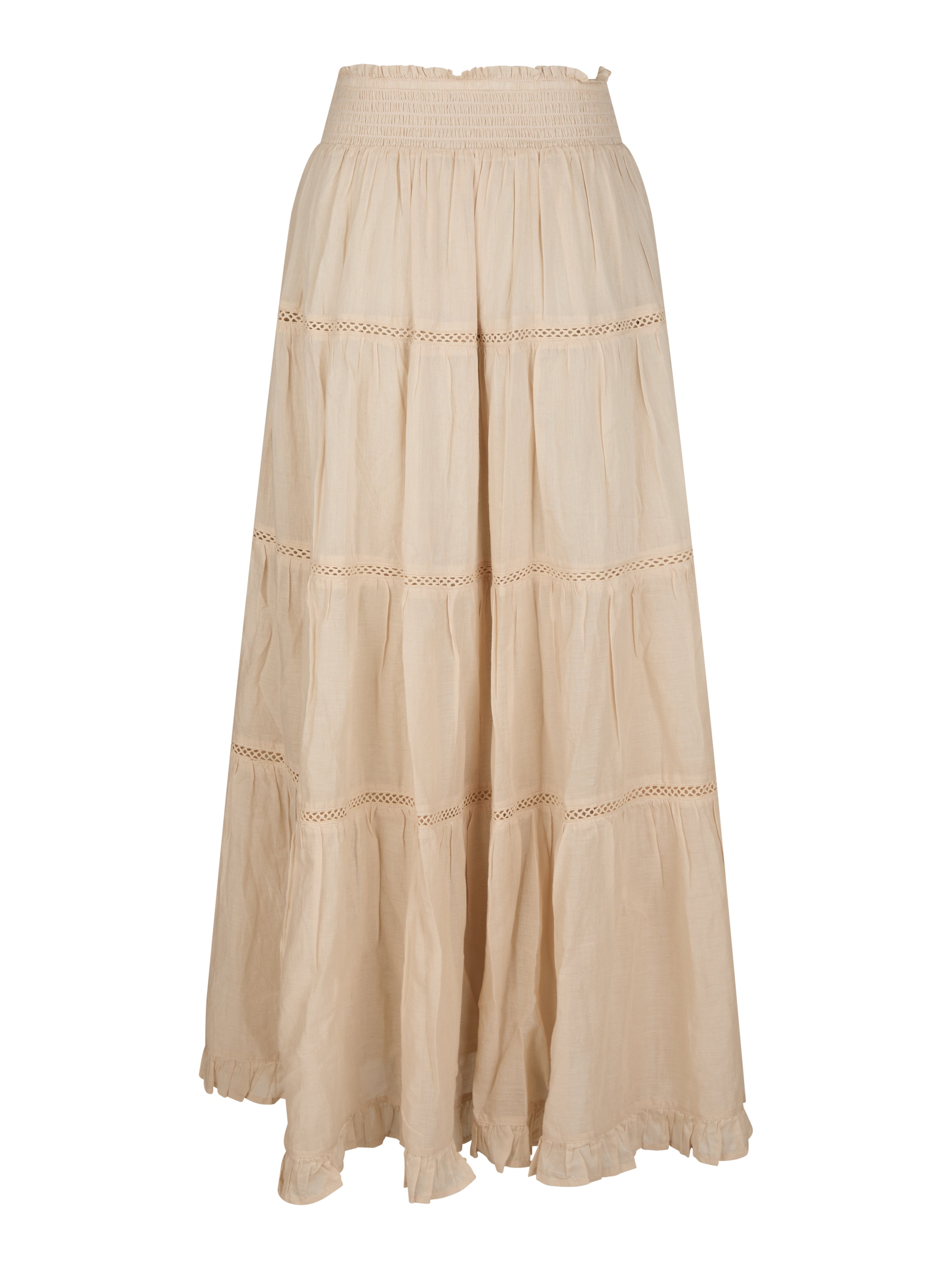 Miranda Voile nederdel - sand